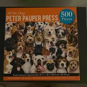 ALL THE DOGS 500 piece puzzle